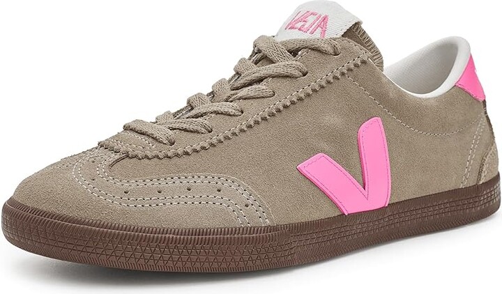 Veja Volley Women's Shoes Taupe Malibu Bark : EU 41 (US Women's 10) M, Textile