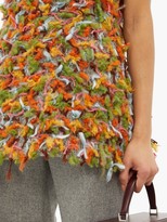 Thumbnail for your product : Marina Moscone Cut-thread V-neck Tunic - Grey Multi