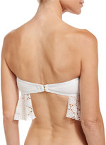 Thumbnail for your product : Ella Moss The Lover Bandeau Swim Top, White