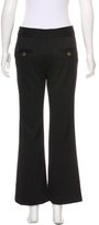Thumbnail for your product : Diane von Furstenberg Mid-Rise Flared Pants