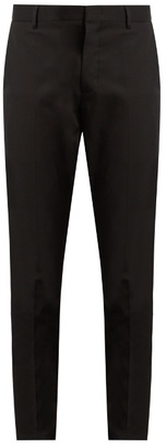 Lanvin Slim-leg cotton chino trousers