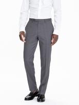 Thumbnail for your product : Banana Republic Standard Grey Camel Plaid Wool Suit Trouser