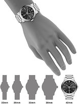 Thumbnail for your product : Burberry Check Stamped Stainless Steel Watch