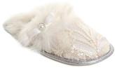 Thumbnail for your product : Pretty You London Isabella Faux Fur Mule