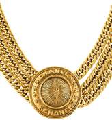 Thumbnail for your product : Chanel Vintage Medallion Three Chain Choker