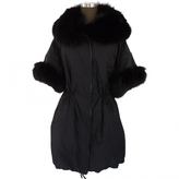 Thumbnail for your product : Ermanno Scervino Black Fur Coat