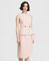 Thumbnail for your product : ARIS - Women's Pink Midi Dresses - Layered Snap Belt Dress - Size One Size, S at The Iconic