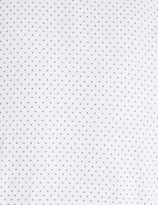 Duchamp Dot-print tailored-fit cotton shirt
