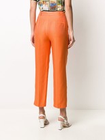 Thumbnail for your product : Be Blumarine Low-Waist Tapered Trousers