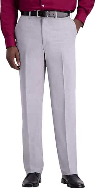 Haggar® Mens Cool Right Performance Classic Fit Pleated Pant