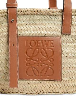 Loewe WOVEN STRAW BASKET BAG
