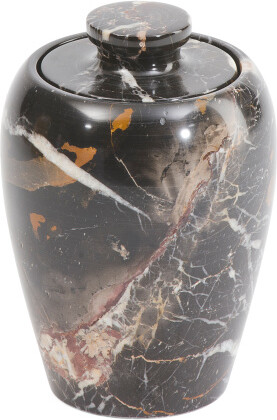 TJMAXX Marble Cotton Jar With Lid