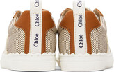 Thumbnail for your product : Chloé Kids Brown Lauren Sneakers