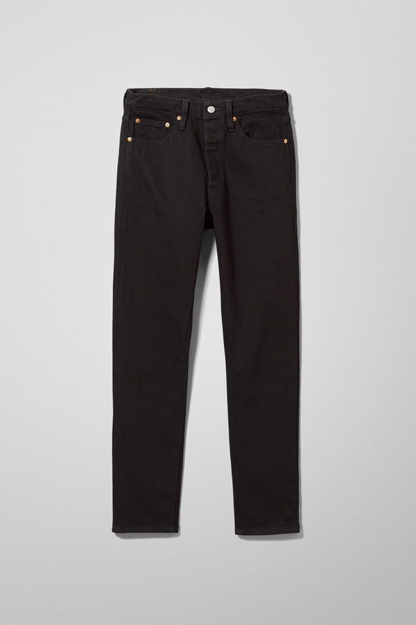 501 skinny black slate jeans