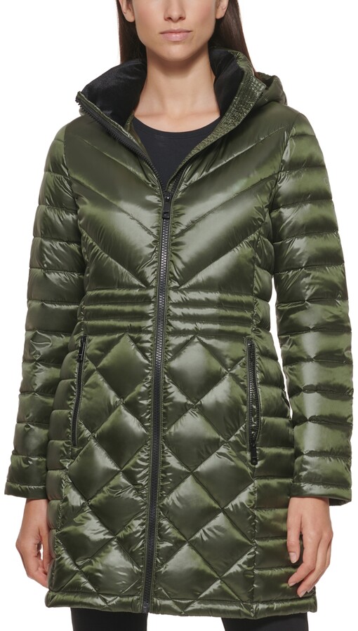 calvin klein packable down jacket