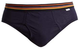 Paul Smith Striped-waist cotton-jersey briefs