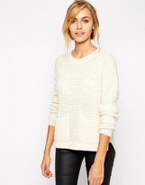 Thumbnail for your product : By Zoé Long Sleeve Sweater with Front Pockets