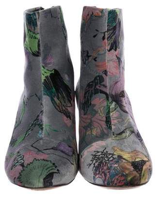 Rag & Bone Drea Floral Ankle Boots