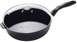 Swiss Diamond Induction-Ready, Nonstick 11" Sauté Pan with Lid