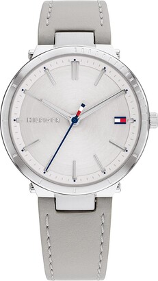Tommy Hilfiger Womens Leather Strap Watch | ShopStyle