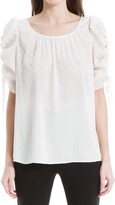 Thumbnail for your product : Max Studio Women's 3/4 Ruched Sleeve Blouse