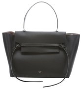 Thumbnail for your product : Celine black leather 'Belt' small trapeze tote