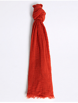 Thumbnail for your product : M&S Collection Crinkle Scarf