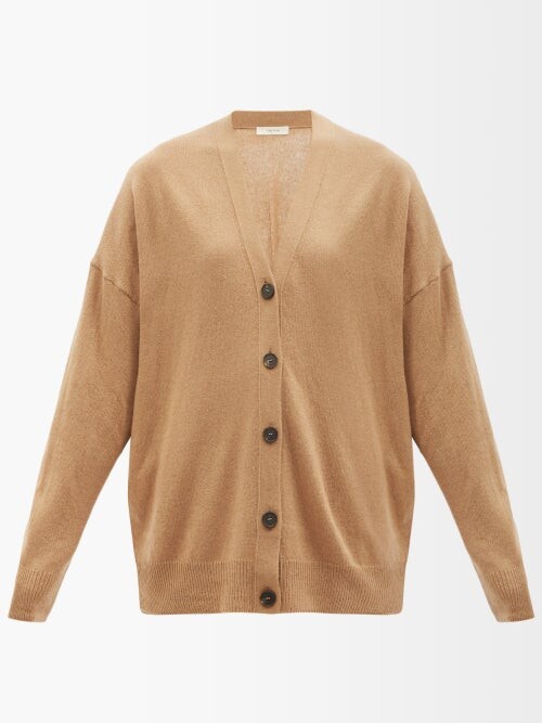 womens camel cardigan sweater
