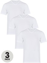 Thumbnail for your product : HUGO BOSS Bodywear Three Pack V-Neck T-Shirt White