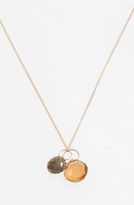 Thumbnail for your product : Melissa Joy Manning Double Pendant Necklace