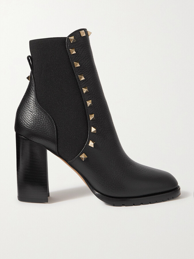 valentino rockstud bootie