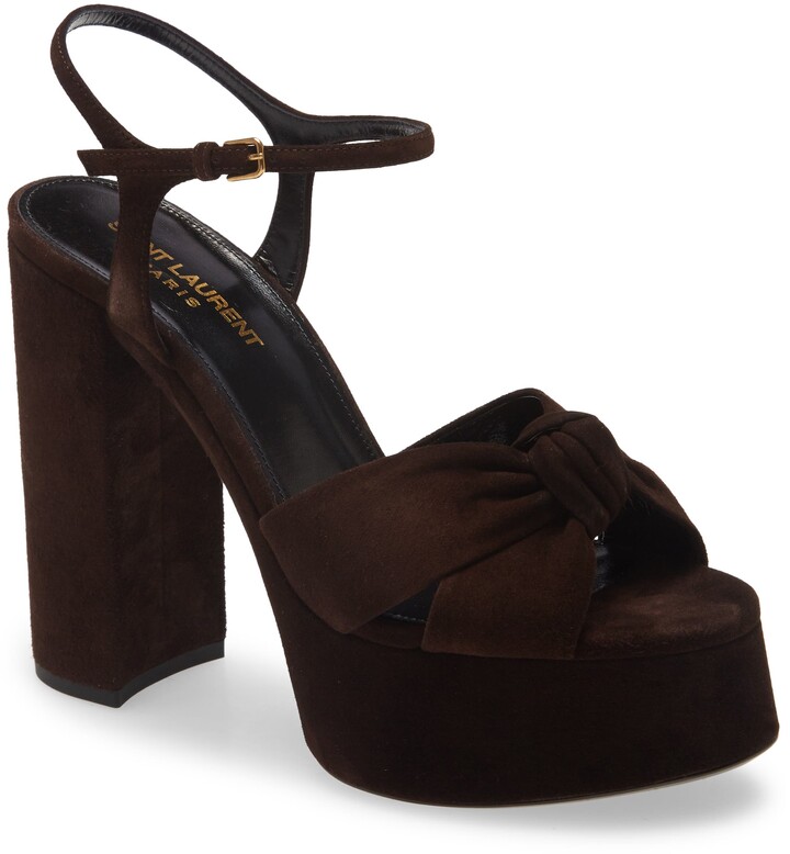Saint Laurent Bianca Platform Sandal ShopStyle
