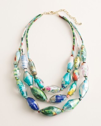 Chico's Vibrant Multi-Strand Necklace
