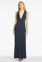 Thumbnail for your product : Sachin + Babi Loretta 4-Way Stretch Crepe Gown - Navy