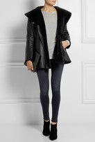 Thumbnail for your product : Acne Studios Muse peplum shearling jacket