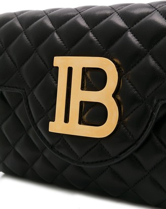 Balmain quilted leather Bbag cross-body