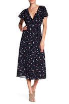 Thumbnail for your product : Lucca Couture Scarlett Floral Print Wrap Dress