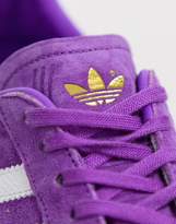Thumbnail for your product : adidas TFL Gazelle sneakers in purple and white