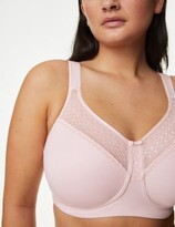 Thumbnail for your product : M's Cotton Blend & Lace Non Wired Total Support Bra B-H