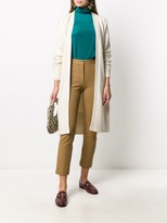 Thumbnail for your product : Joseph Tie-Waist Long Wool-Knit Cardigan