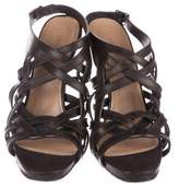 Thumbnail for your product : Derek Lam Leather Multistrap Sandals