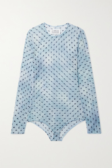 chiffon bodysuit blouse