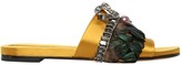 Thumbnail for your product : Rochas 10mm Embellished Satin Slide Sandals