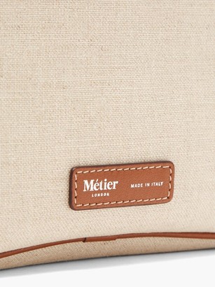 MÉTIER Many Day Coated-canvas Bag - Beige Multi