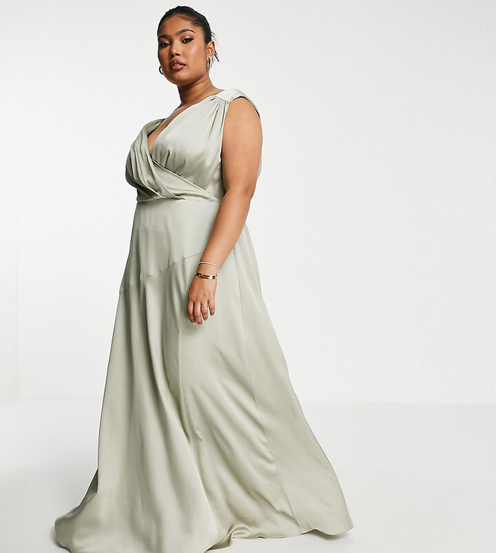 Satin Dresses For Women For Plus Size | Shop the world's largest collection  of fashion | ShopStyle UK