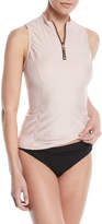 Thumbnail for your product : Next Feeling Fine Intensity Zip-Front Tankini Swim Top