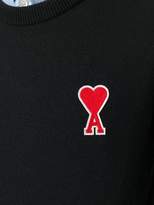 Thumbnail for your product : Ami Alexandre Mattiussi Crewneck Ami De Coeur Chest Patch Sweater