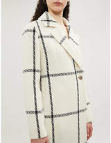 Thumbnail for your product : Ted Baker Soniq checked wool-blend coat