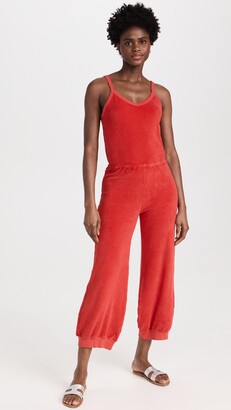 ルームウェア・パジャマ SUZIE KONDI The Giorgi Tank Jumpsuit xs SUZIE KONDI Giorgi Terry Tank Jumpsuit - ShopStyle