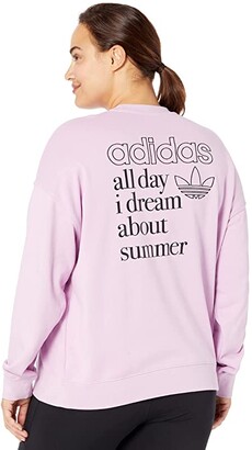 adidas adiColor Beach Vibes Graphic Sweater